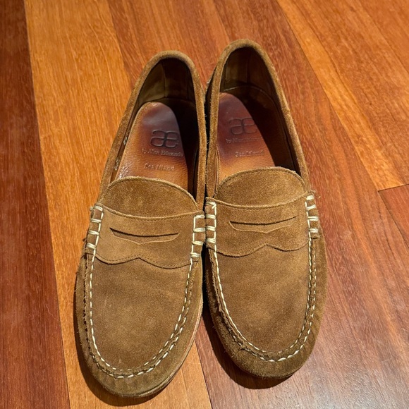 Allen Edmonds Sea Island suede loafers - Picture 2 of 6